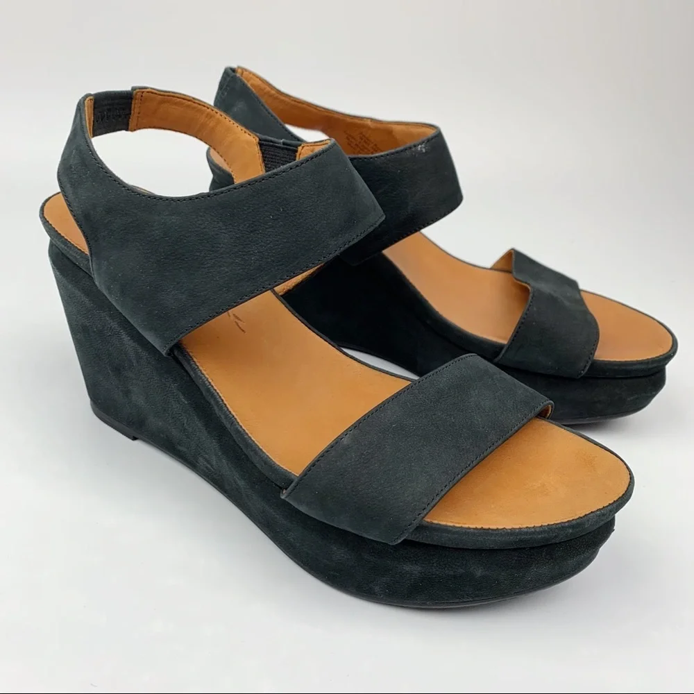 Gentle‎ Souls Juniper Barry Platform Wedge Sandals